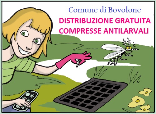 Distribuzione gratuita di compresse antilarvali 